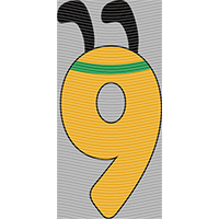 Cartoon letters-CL 303